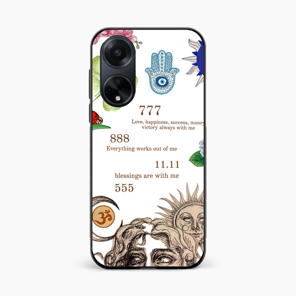Manifestation Vibes Oppo F23 Back Covers