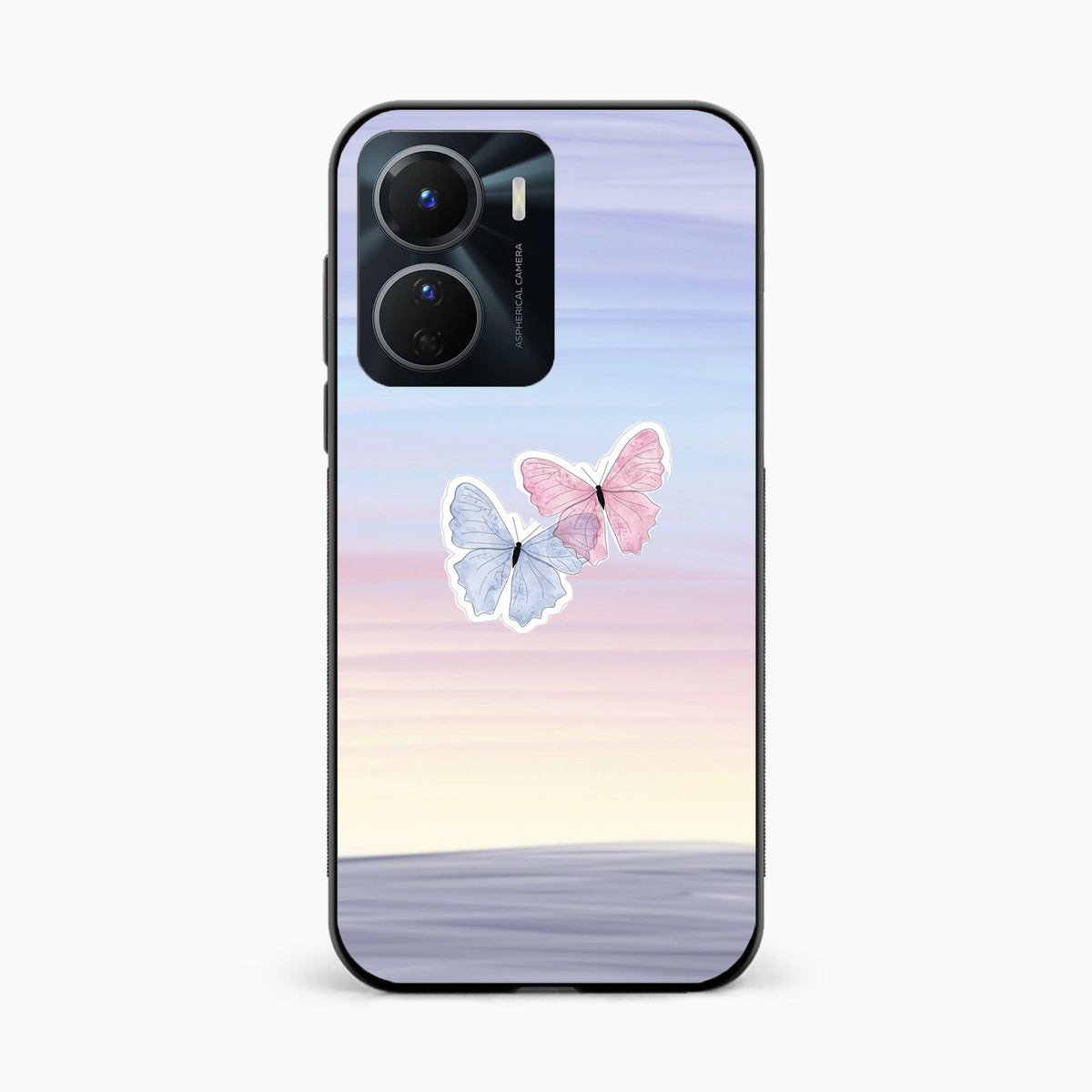 Minimal Butterfly Vivo Y16 Back Cover