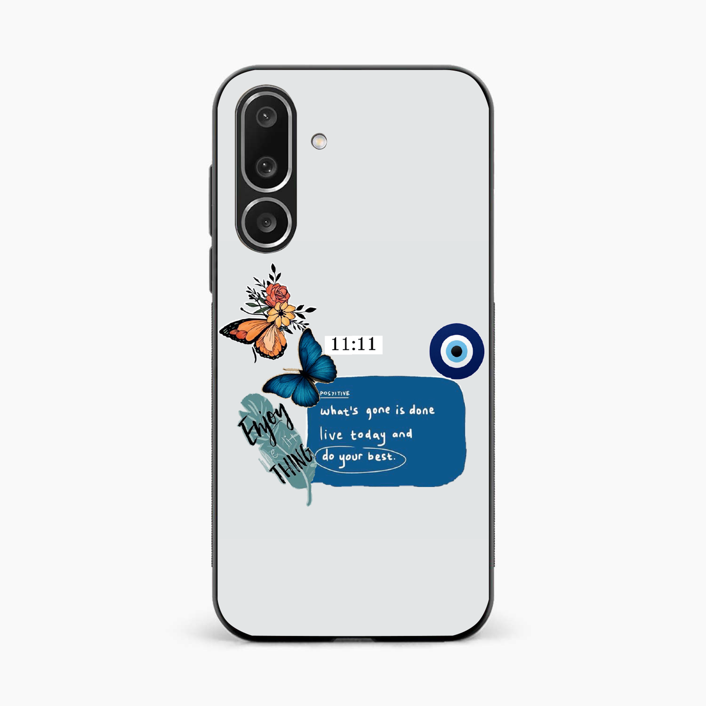 11:11 Positive Vibes Samsung M56 Back Cover