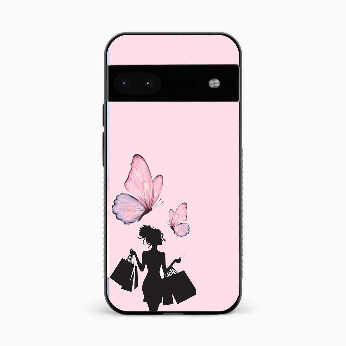 Butterfly Babe Aesthetic Google Pixel 8A Back Cover