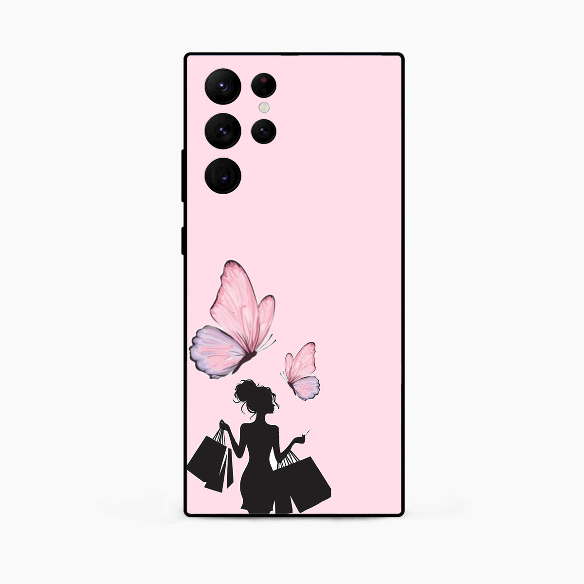 Butterfly Babe Aesthetic Samsung S25 Ultra Back Cover