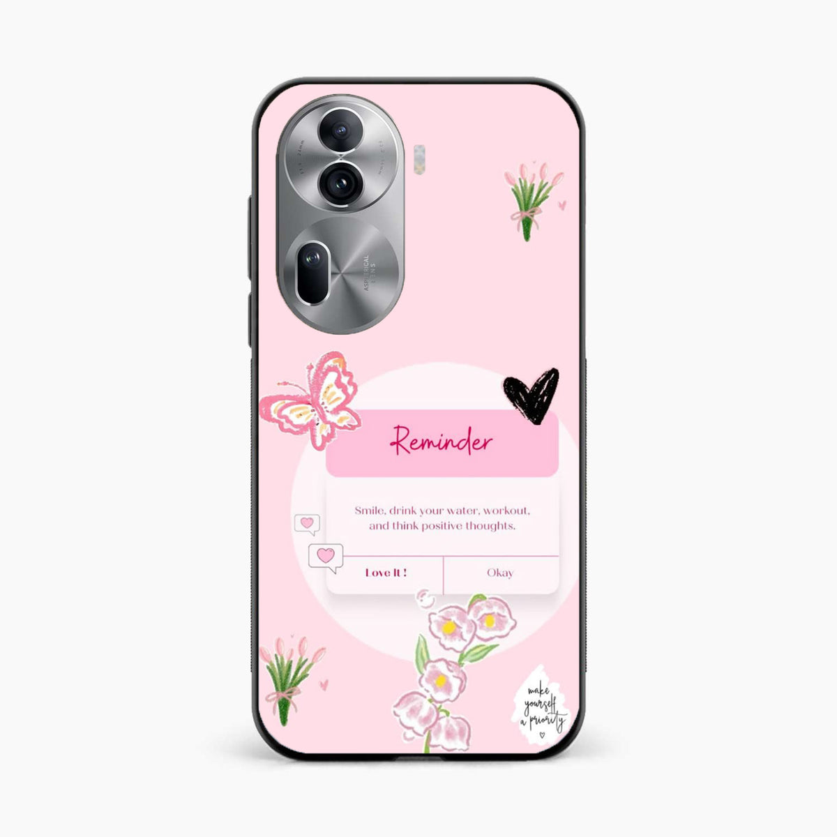 Floral Reminder Oppo Reno 11 Pro Back Cover