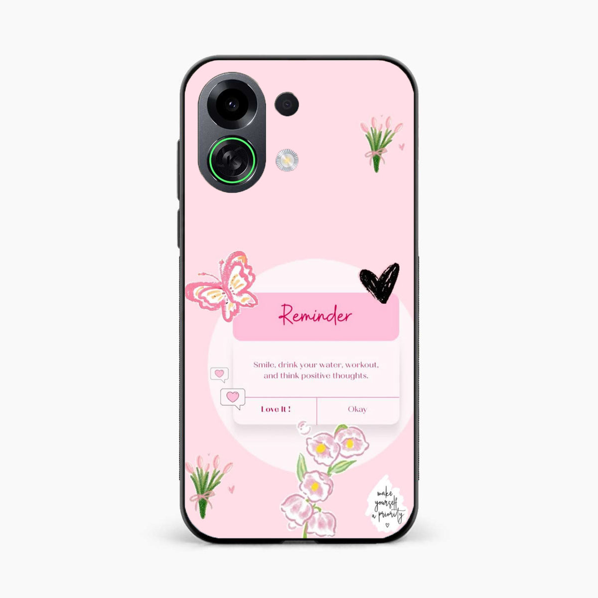 Floral Reminder Oppo K13 Turbo Pro 5G Back Cover