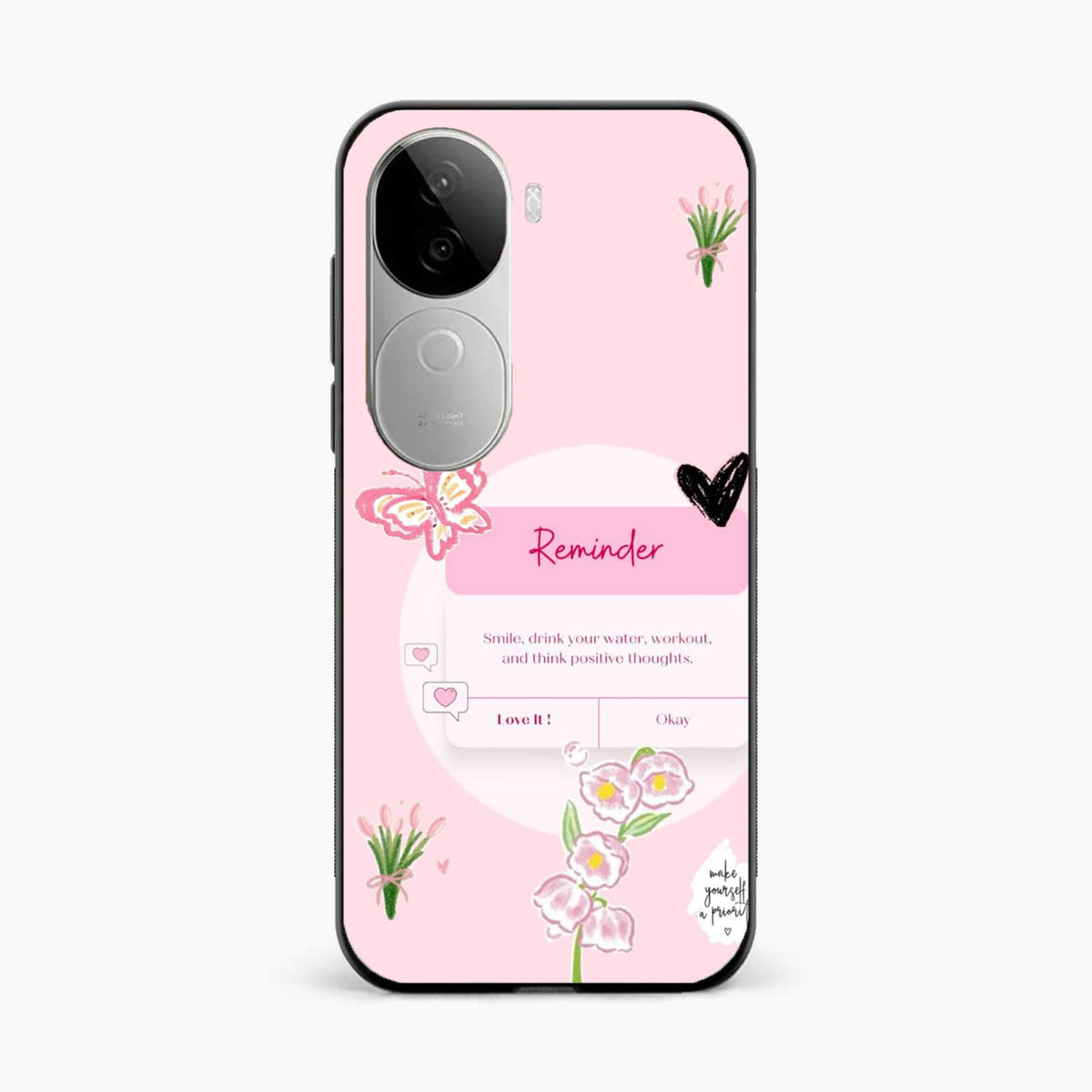 Floral Reminder Vivo V40e 5G Back Cover