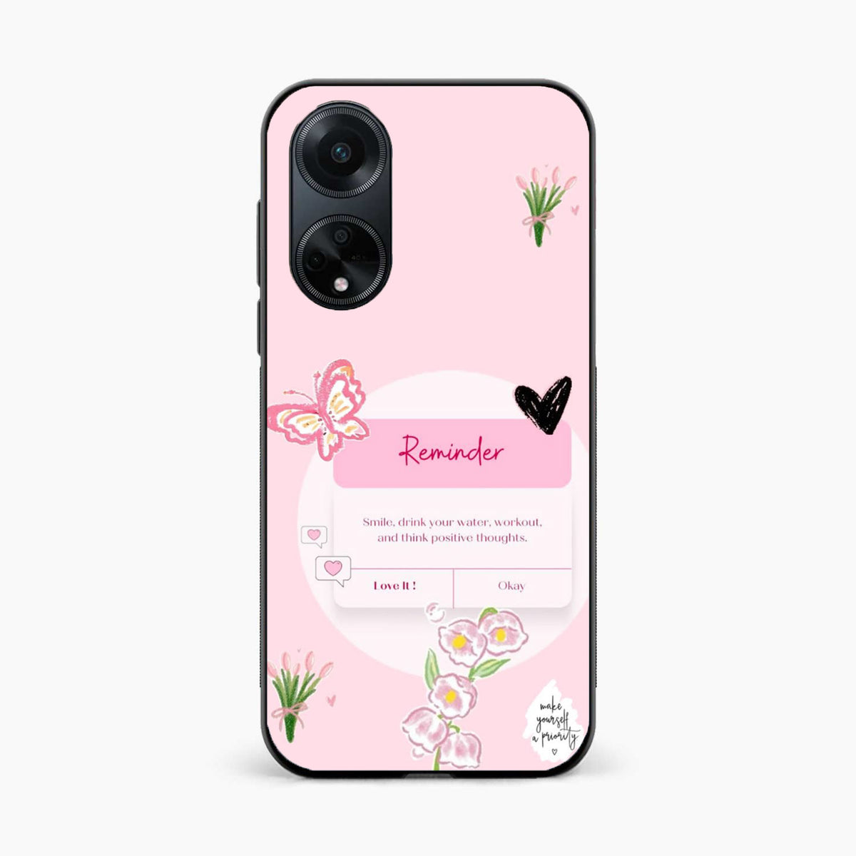 Floral Reminder Oppo F23 Back Cover