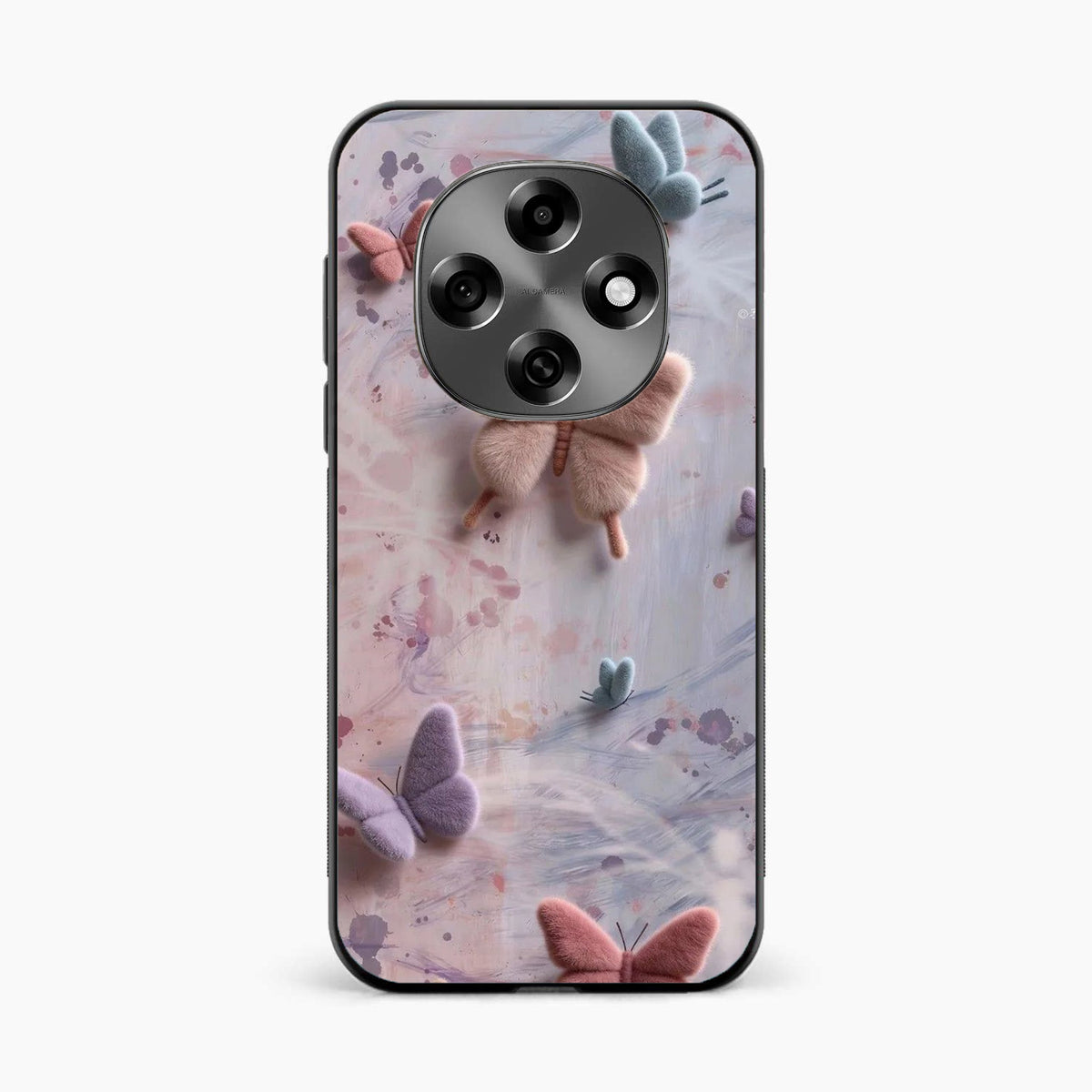 Fluffy Butterfly Oppo F31 Pro 5G Aesthetic Back Cover