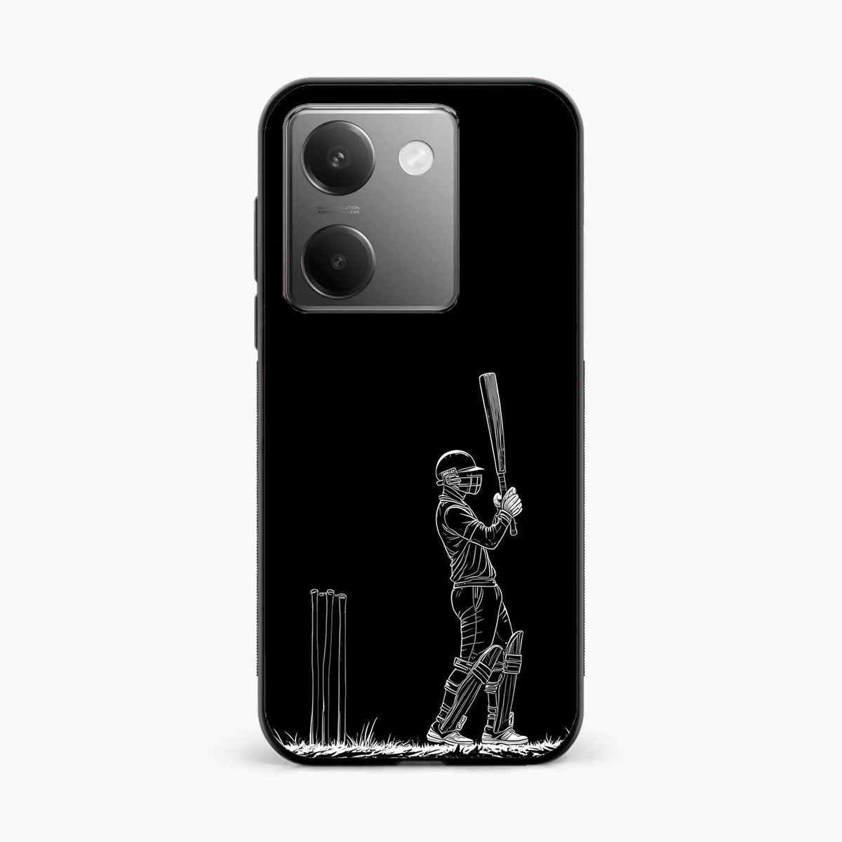Cricket Minimal Line Art Vivo Y200 Pro 5G Back Cover