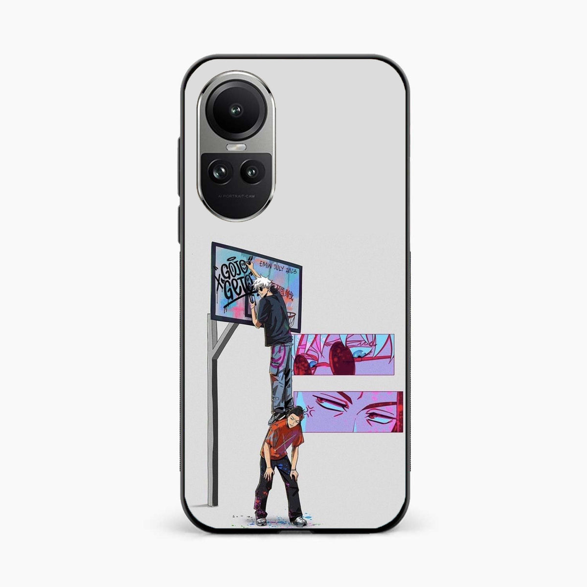 Gojo Unbothered Vibes Oppo Reno 10 Pro Back Cover
