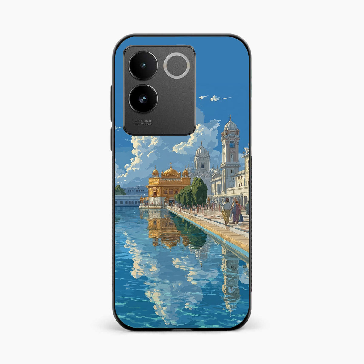 Golden Temple Peace & Faith Vivo T2 Pro 5G Back Cover