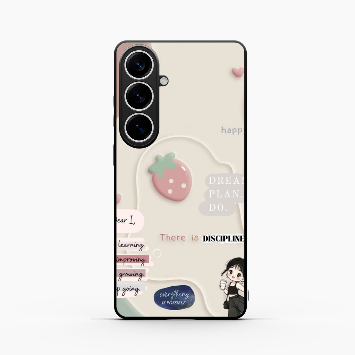 Dream Plan Do Vibes Samsung S26 Back Covers