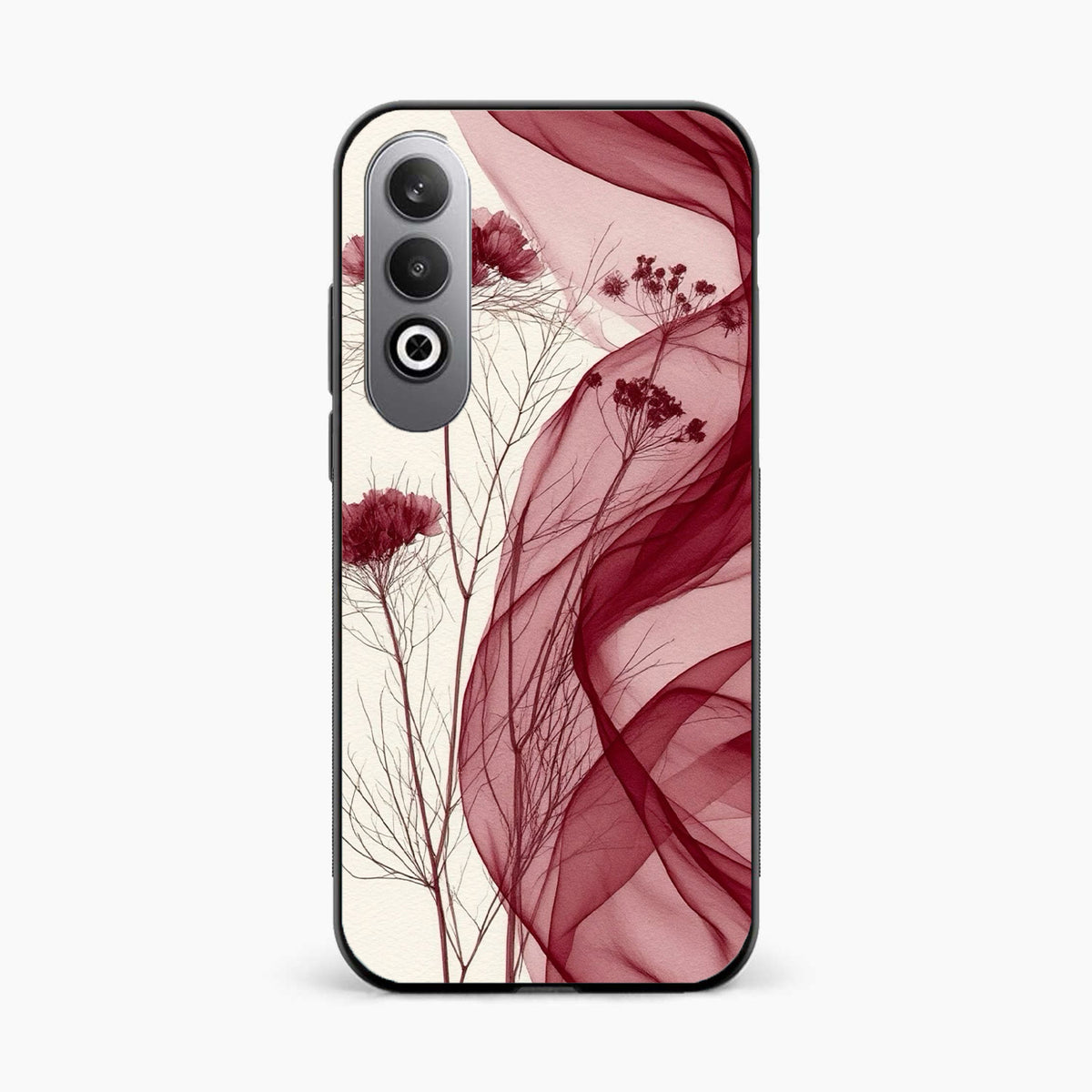 Red Floral Dream Oppo K12x 5G Back Cover