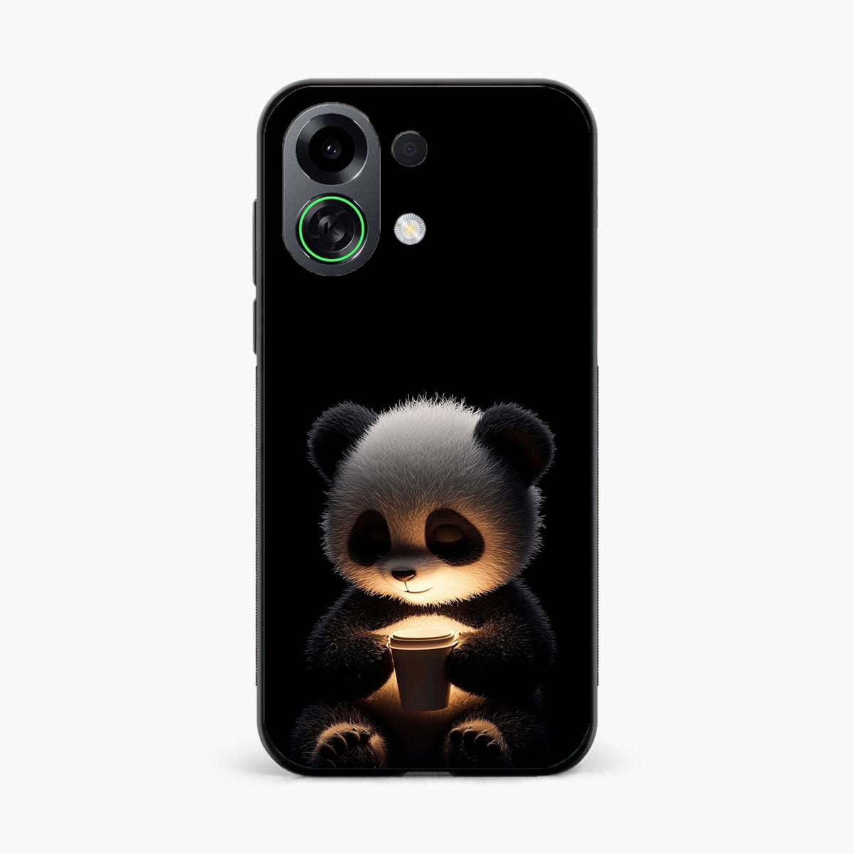 Soft Glow Panda Oppo K13 Turbo 5G Back Cover