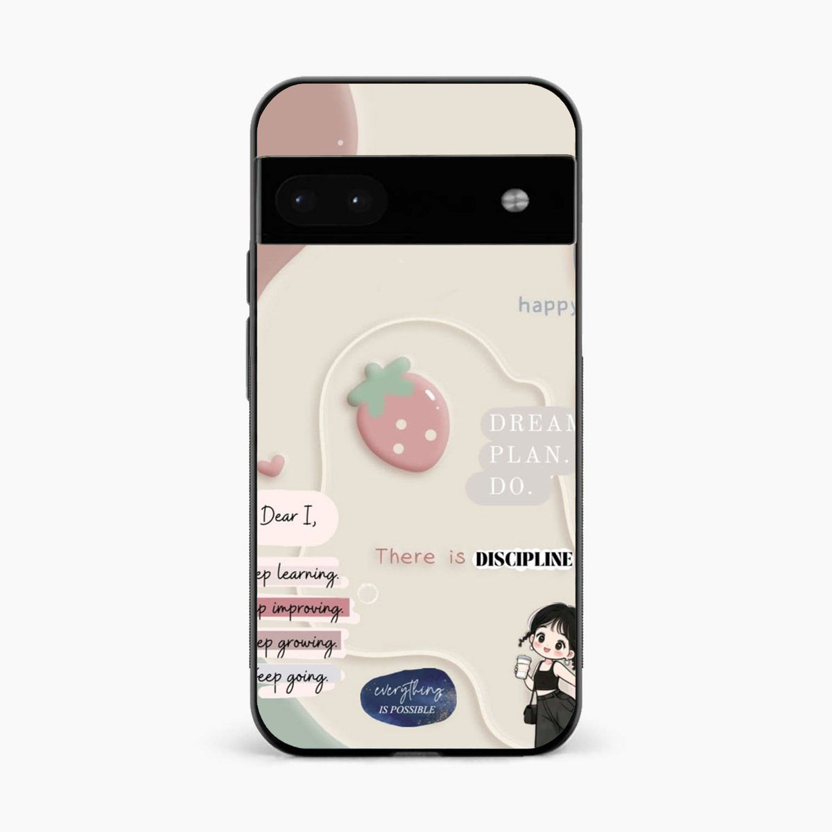 Dream Plan Do Vibes Google Pixel 8A Back Cover
