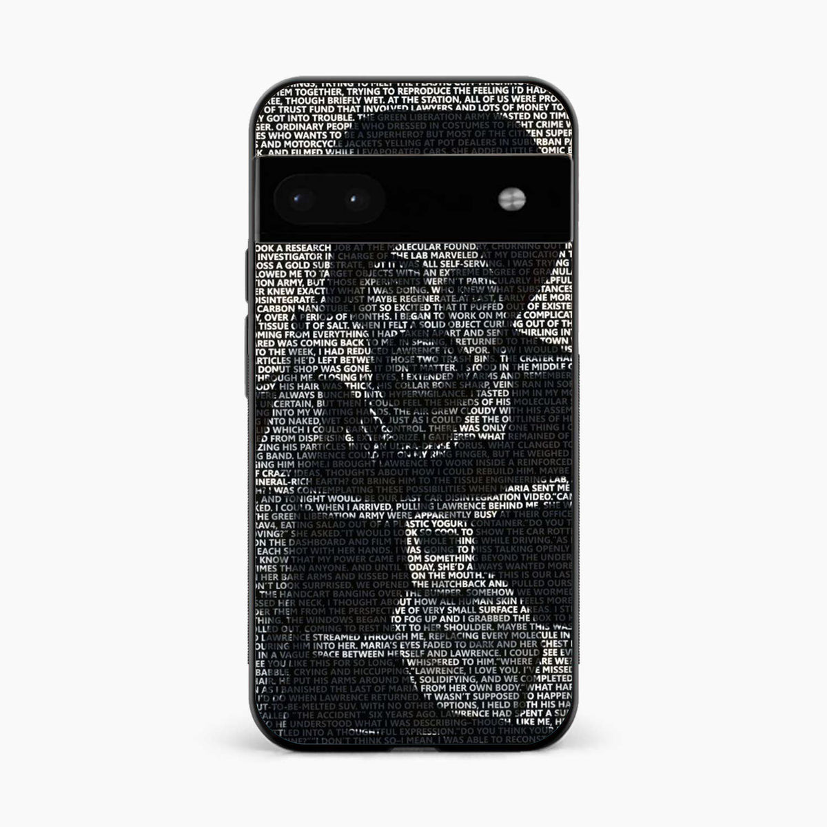 Sidhu Moosewala Minimal Text Art Google Pixel 8A Back Cover