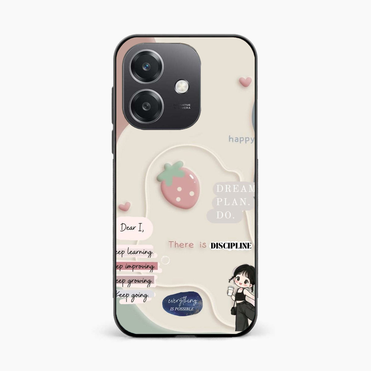 Dream Plan Do Vibes Oppo A3 5G Back Cover