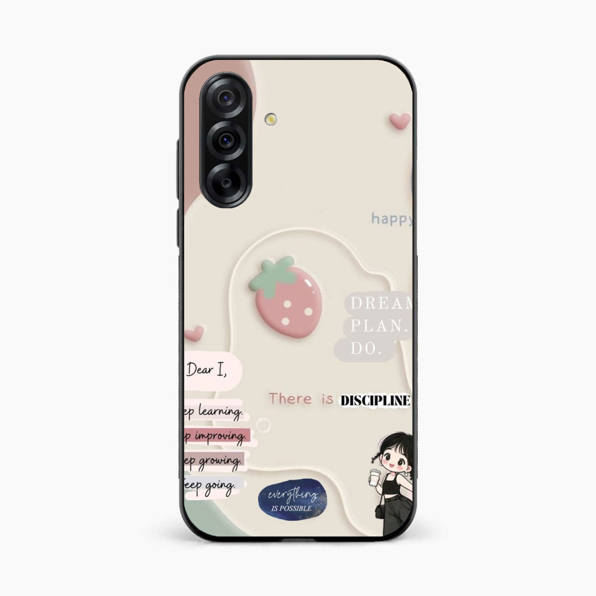 Dream Plan Do Vibes Samsung A37 5g Back cover