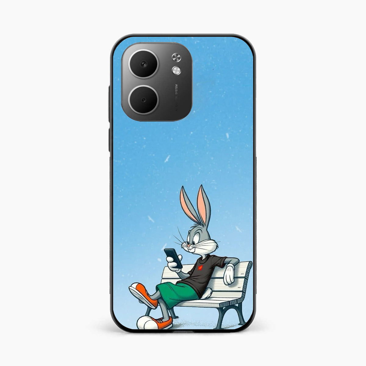 Chill Bunny Aesthetic Oppo A5x 5G Back Cover