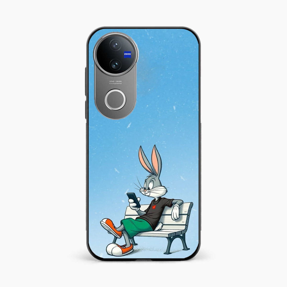 Chill Bunny Aesthetic Vivo V50 5G Back Cover