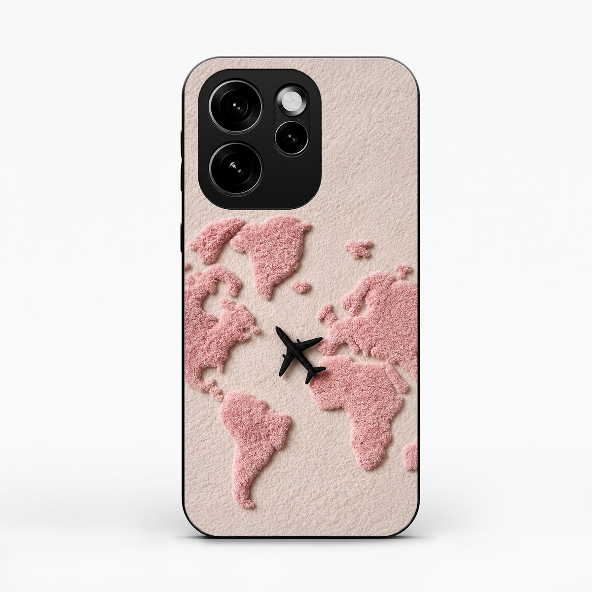 Pink Travel Mood Oppo Reno 15 Pro 5G Back Cover