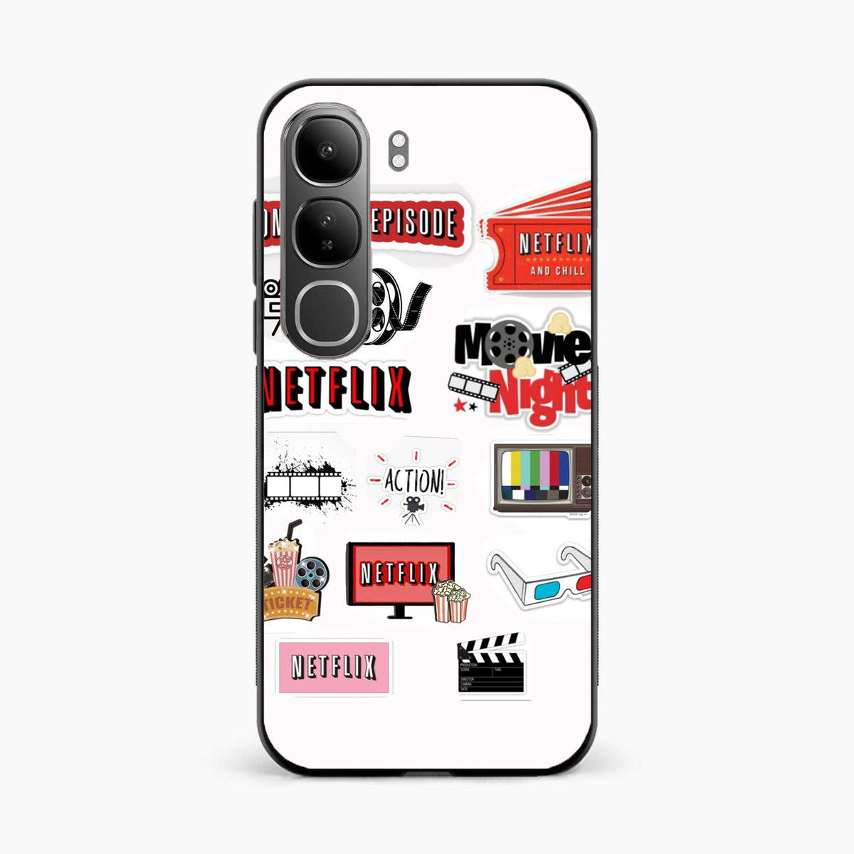 Movie Lover Vivo Y300 5G Aesthetic Back Cover