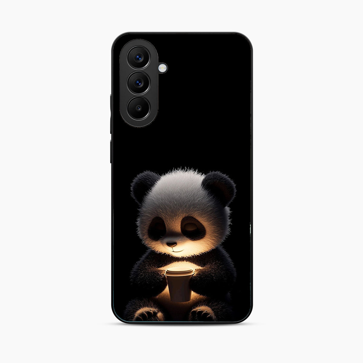 Soft Glow Panda Samsung A57 5g Back Cover