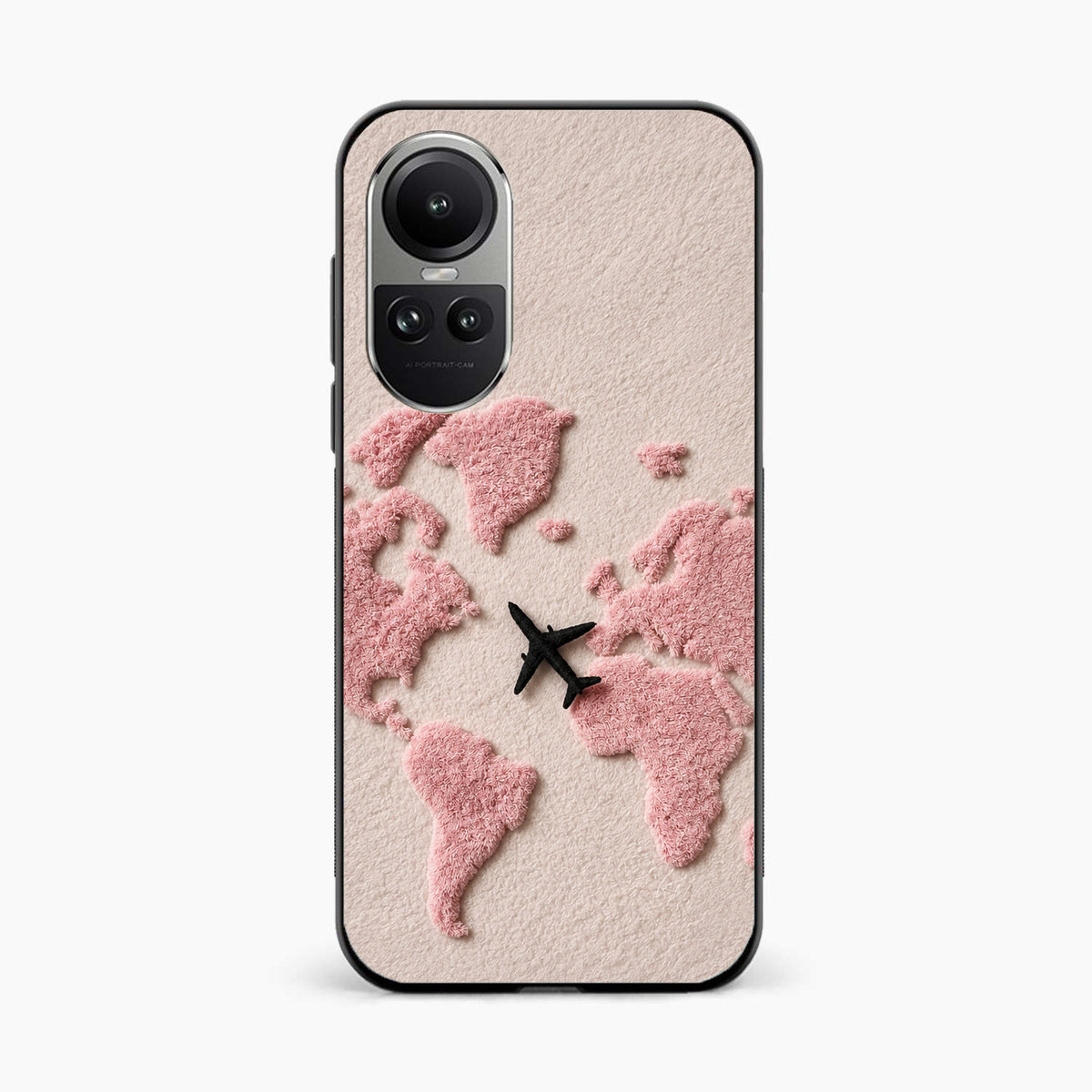 Pink Travel Mood Oppo Reno 10 Pro Back Cover