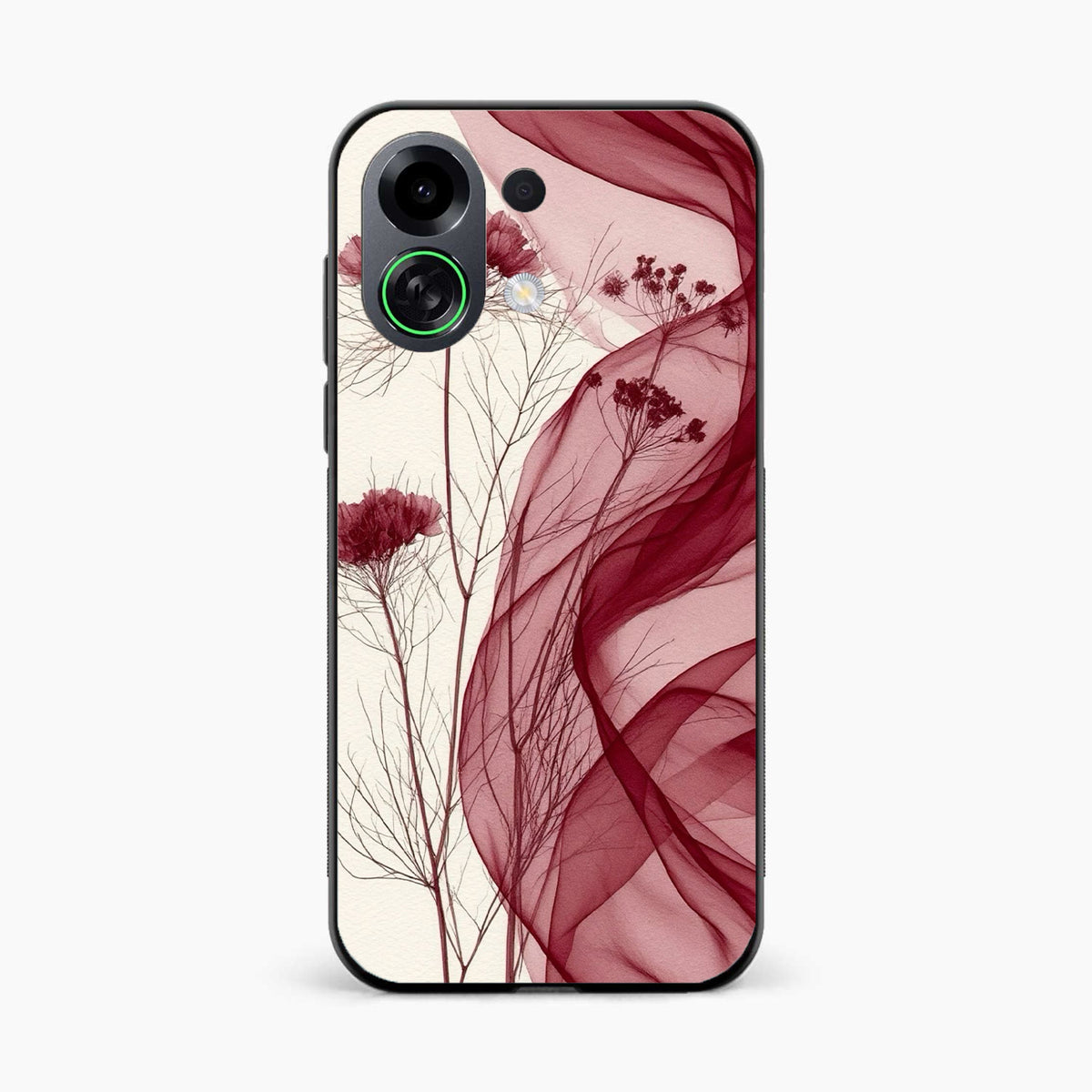 Red Floral Dream Oppo K13 Turbo Pro 5G Back Cover