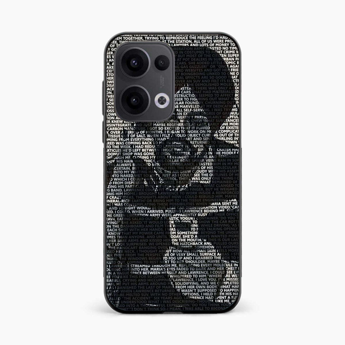 Sidhu Moosewala Minimal Text Art Oppo Reno 13 5G Back Cover