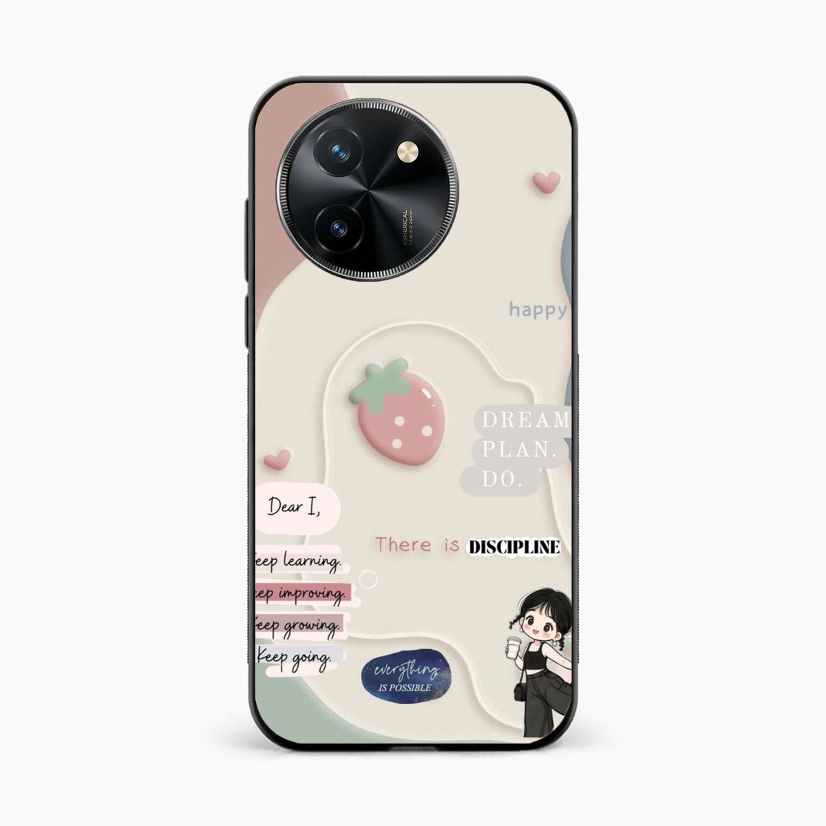 Dream Plan Do Vibes Vivo T3x 5G Back Cover