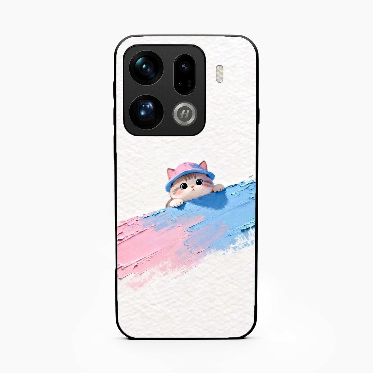 Cute Peekaboo Kitty Oppo Find X9 Pro 5G Back Cover