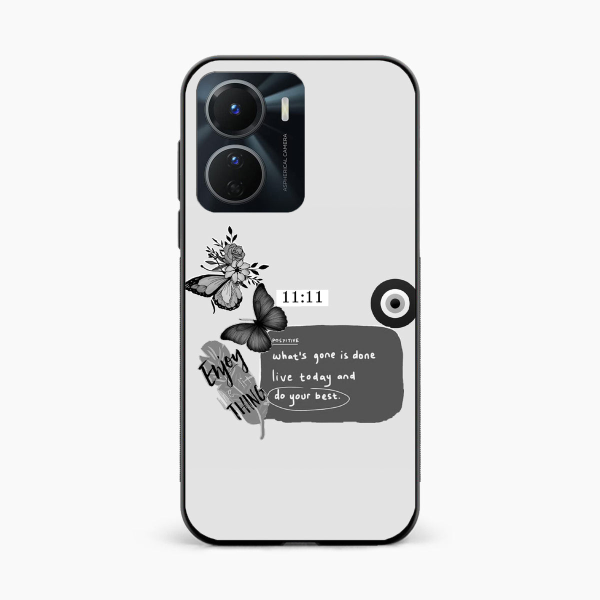 11:11 Positive Vibes Vivo Y16 Back Cover