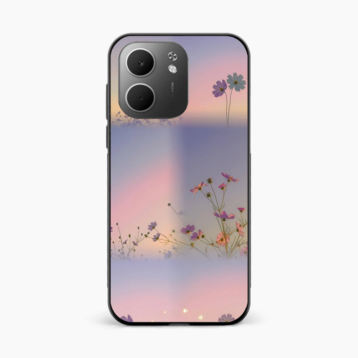 Floral Mist Fantasy Oppo A5x 5G Back Cover