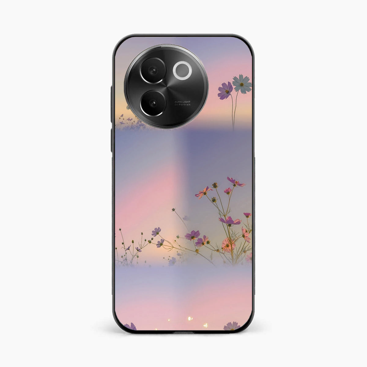 Floral Mist Fantasy Vivo V30e 5g Back Cover