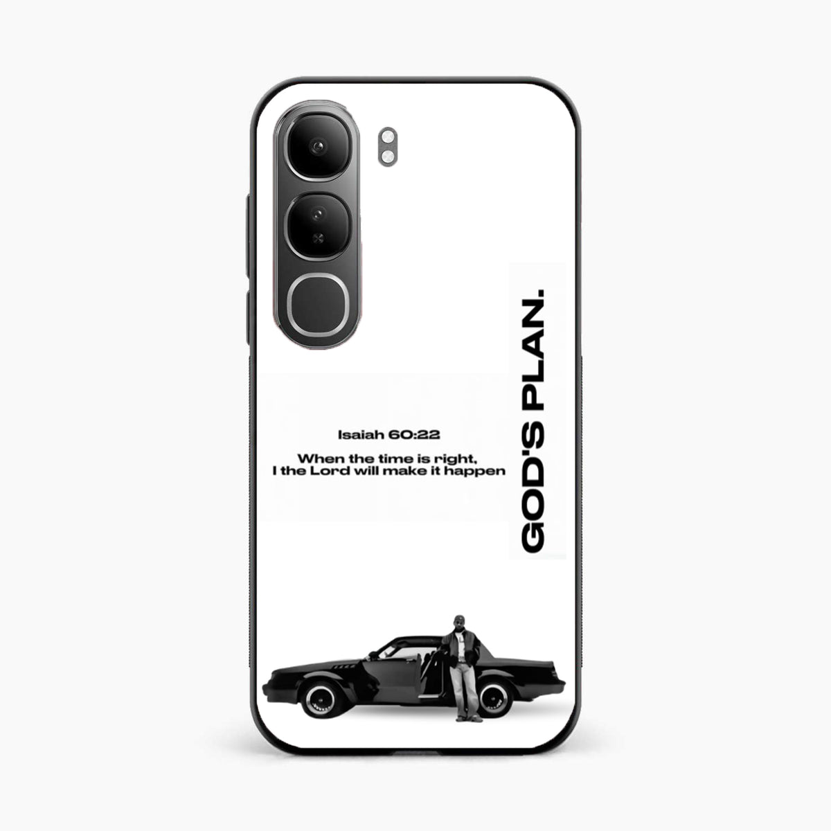 Faith Quote Minimal Vivo Y300 5G Back Cover