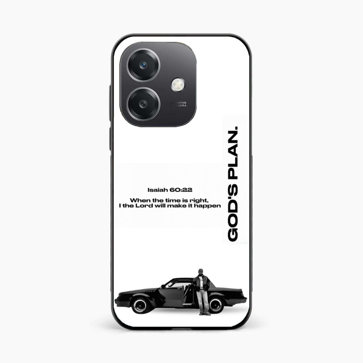 Faith Quote Minimal Oppo A3 5G Back Cover
