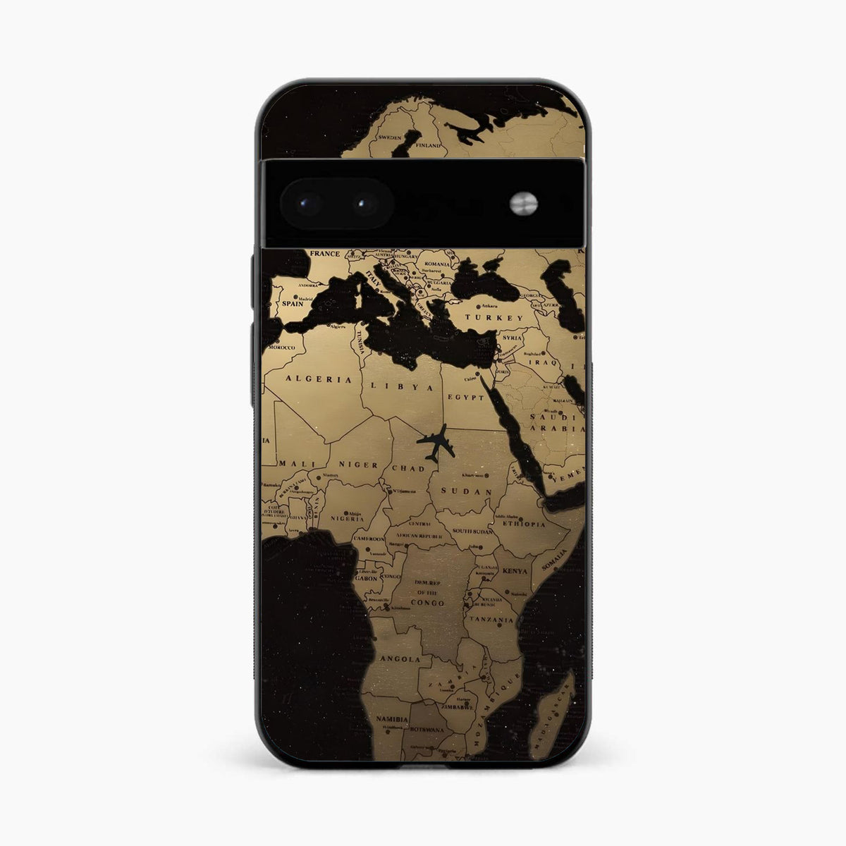 World Map Google Pixel 8A Back Cover