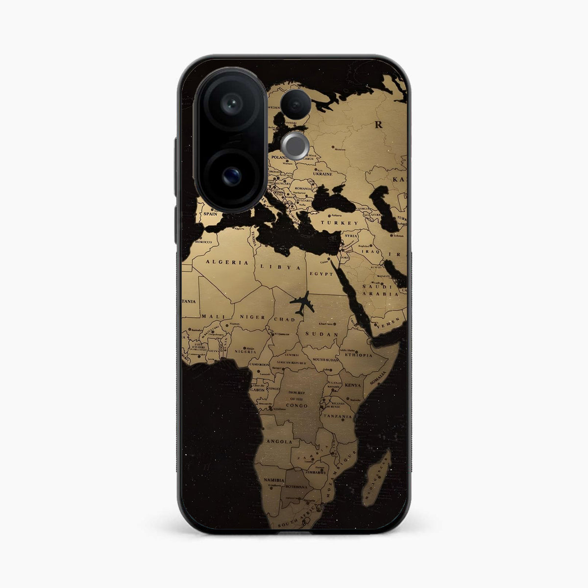 World Map Vivo V60 5G Back Cover