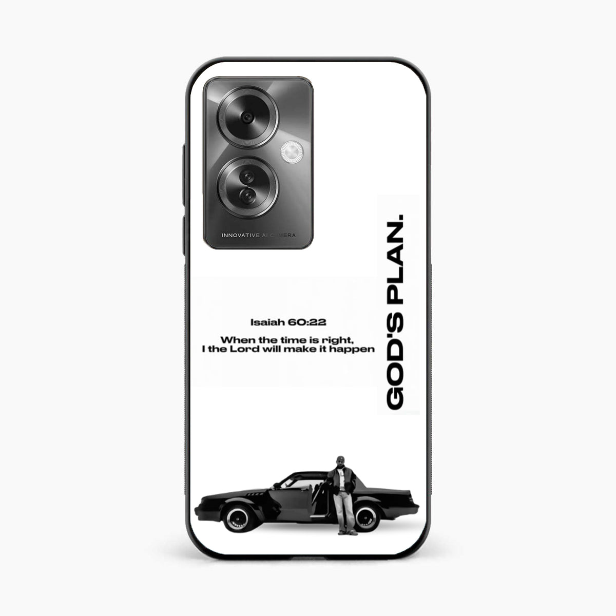 Faith Quote Minimal Oppo F25 Pro 5G Back Cover