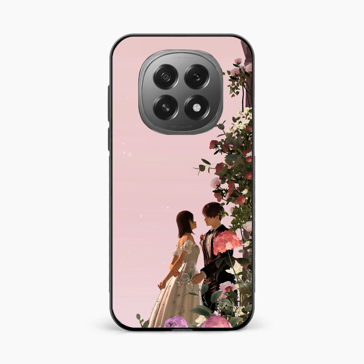 Romantic Blossom Couple Oppo F29 5G Back Cover