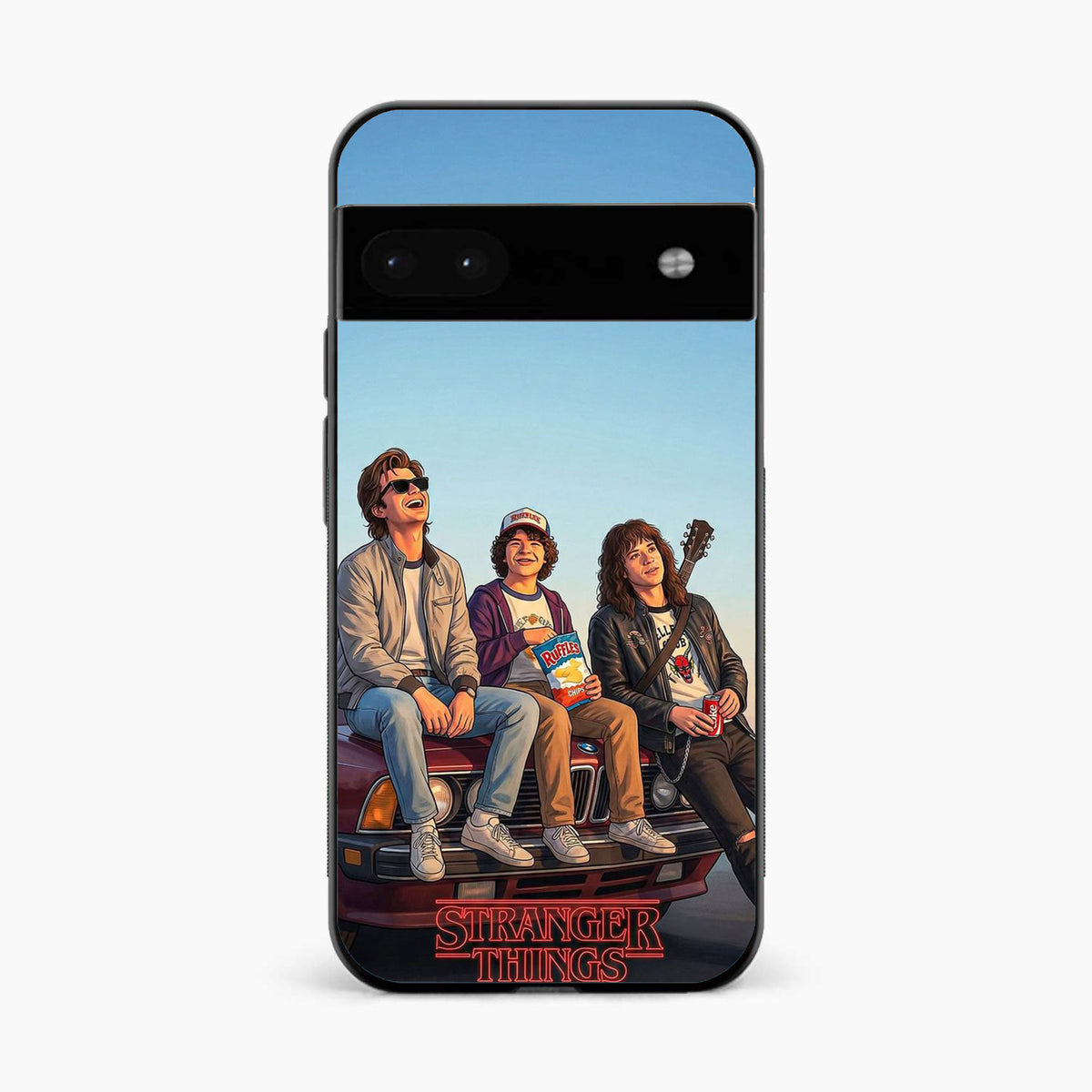 Stranger Things Google Pixel 8A Back Cover