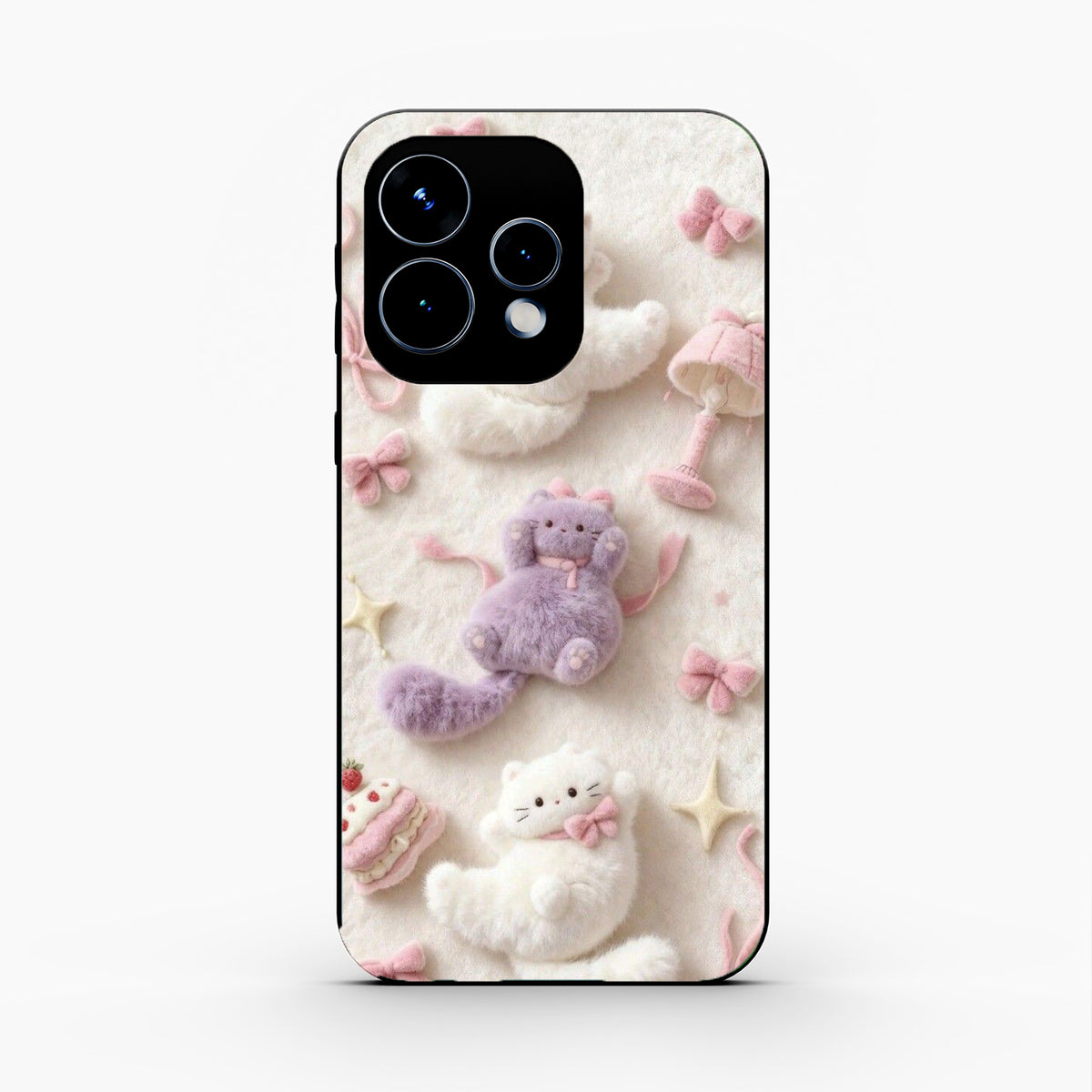 Fluffy Kitty Oppo Reno 15 5G Back Cover