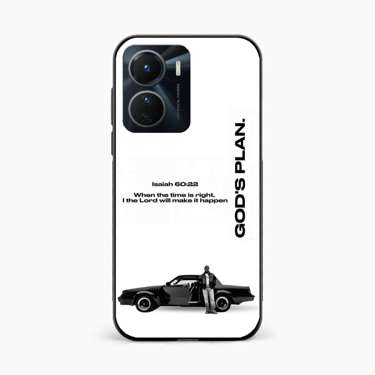 Faith Quote Minimal Vivo Y16 Back Cover