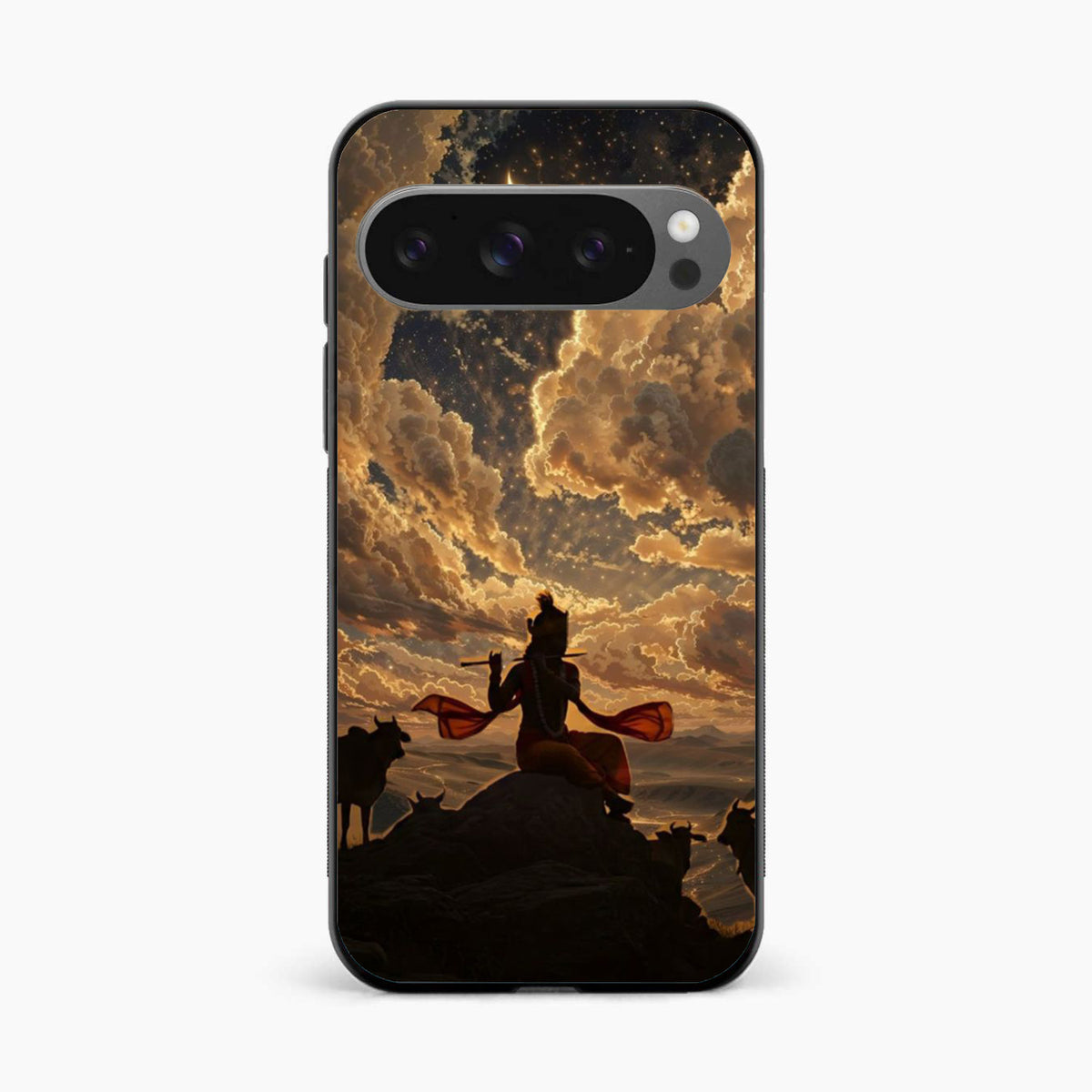 Krishna Divine Vibes Google Pixel 9 Pro XL Back Cover