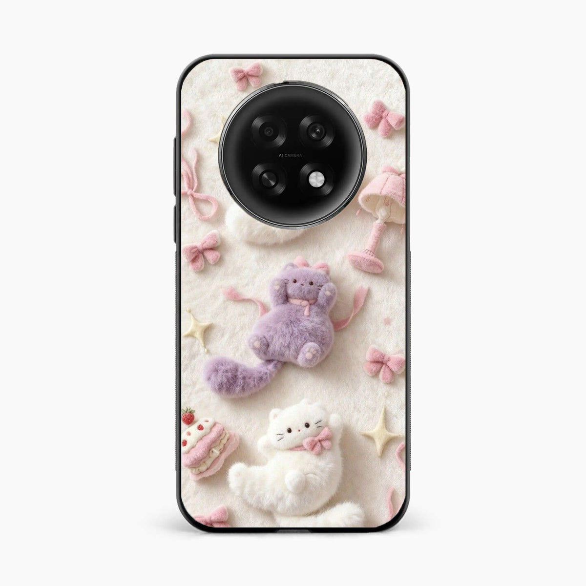 Fluffy Kitty Oppo F31 Pro Plus 5G Back Cover