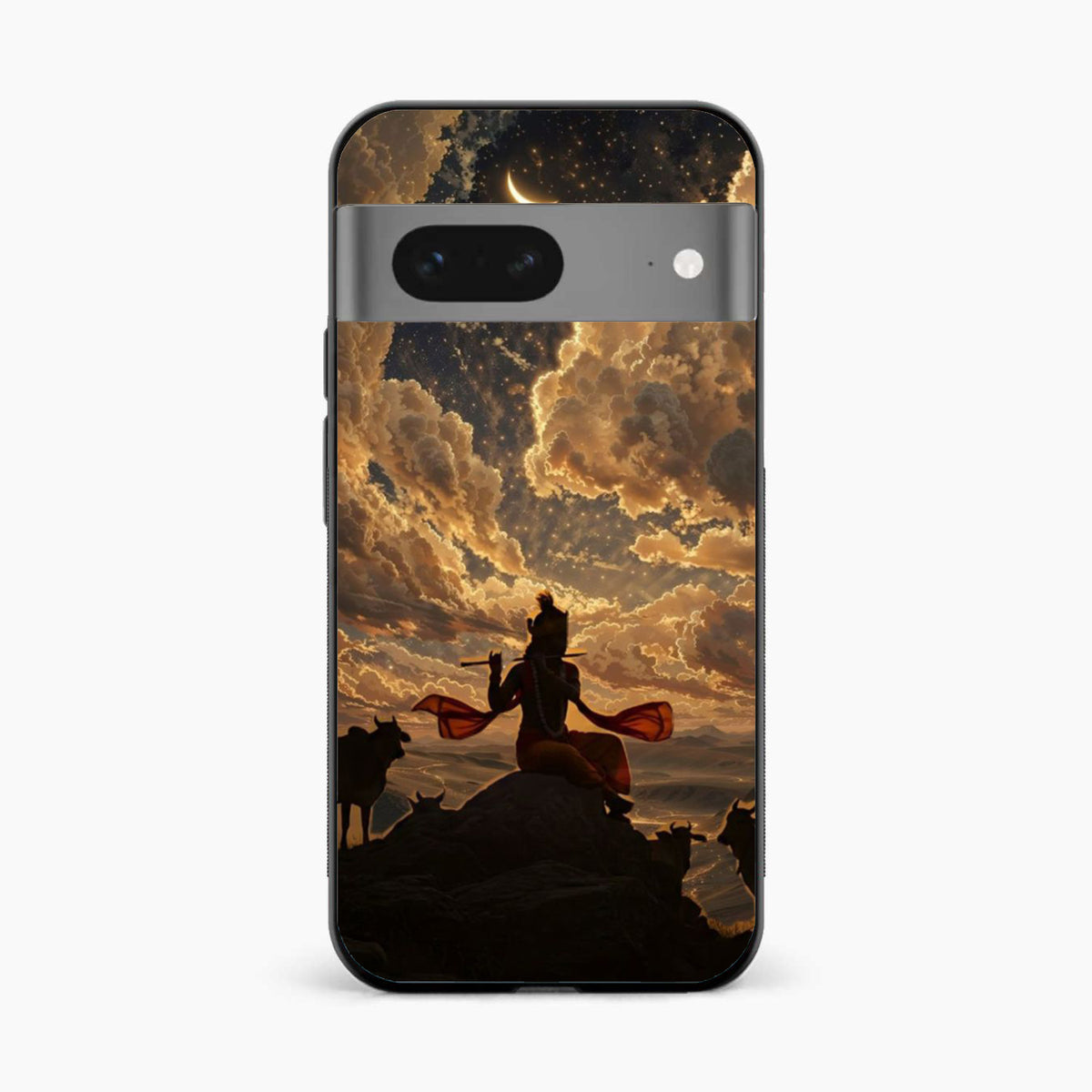 Krishna Divine Vibes Google Pixel 8 Back Cover