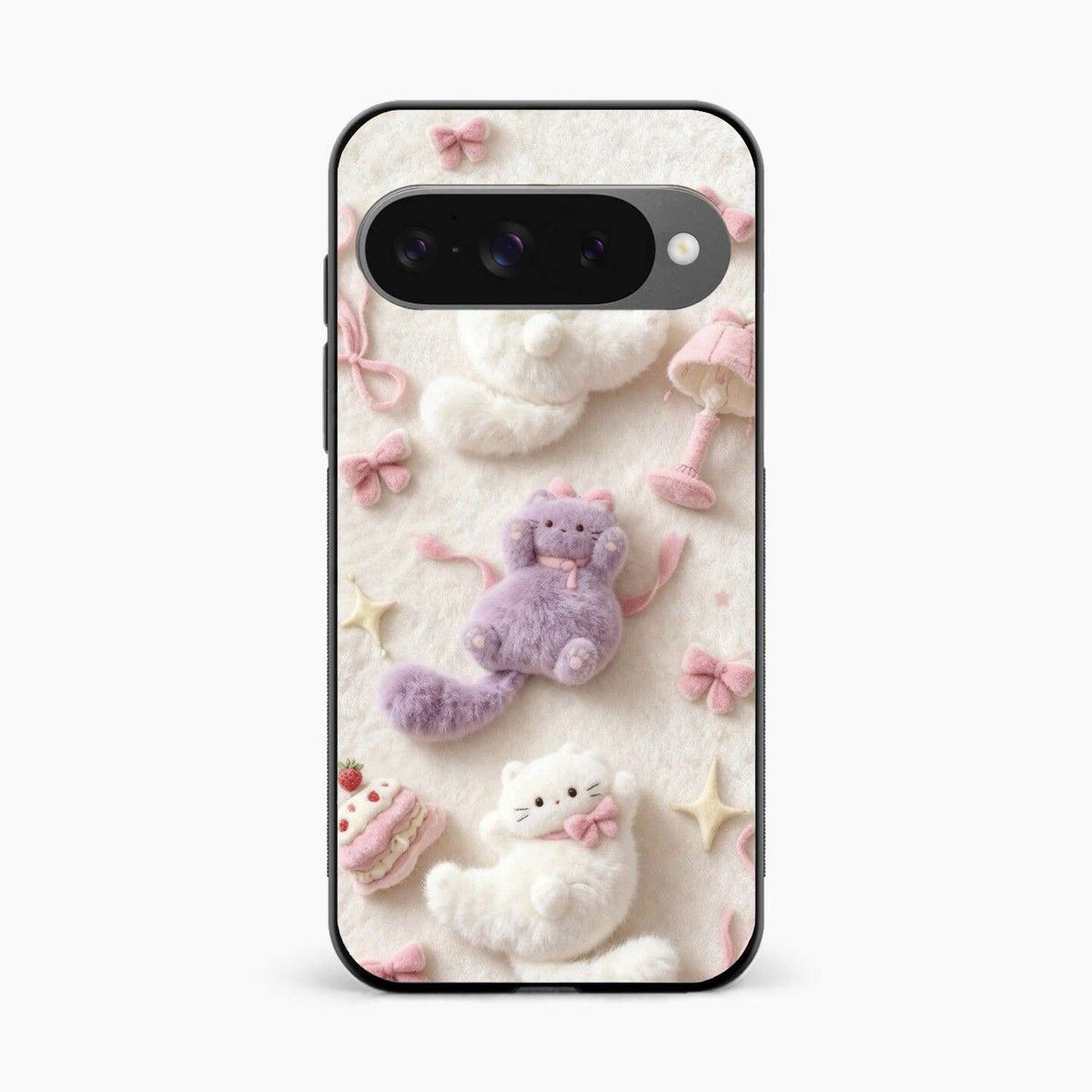 Fluffy Kitty Google Pixel 10 Back Cover