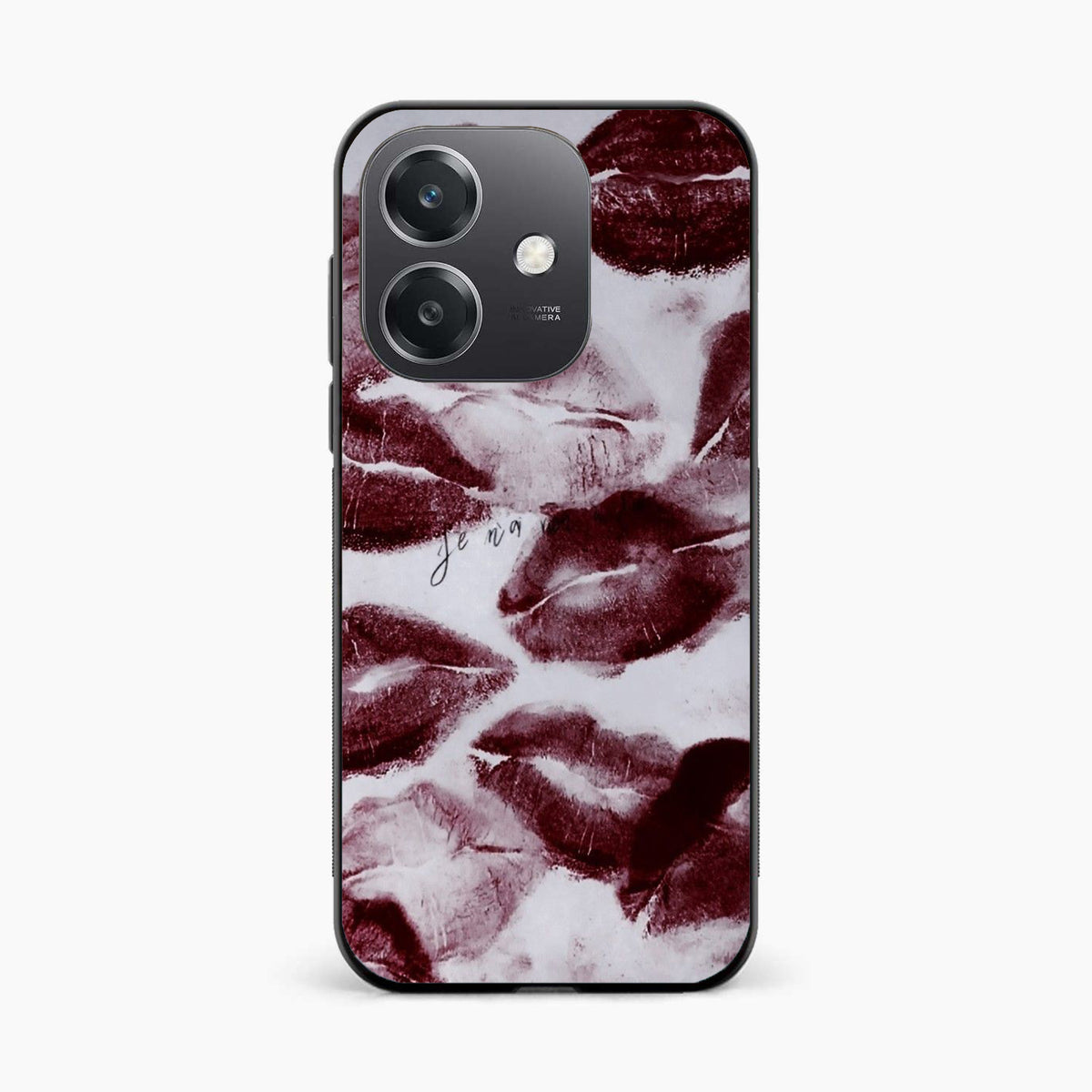 Love Lips Art Oppo A3x 4g Back Covers