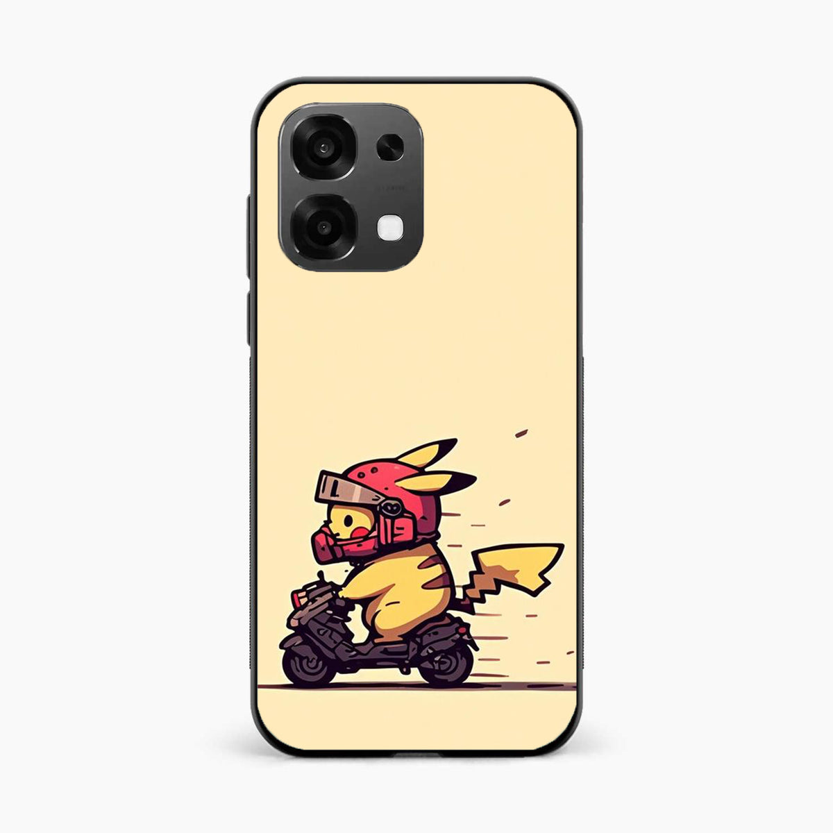 Cute Biker Pikachu Oppo F31 5G Back Cover
