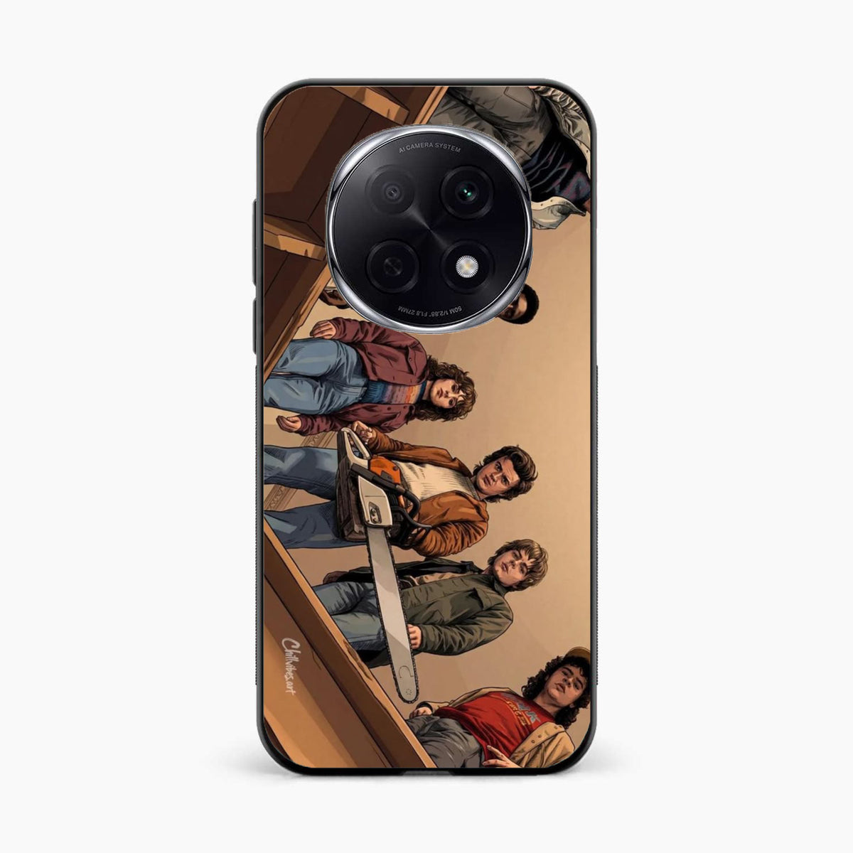 Stranger Squad Oppo F29 Pro 5G Chainsaw Back Cover