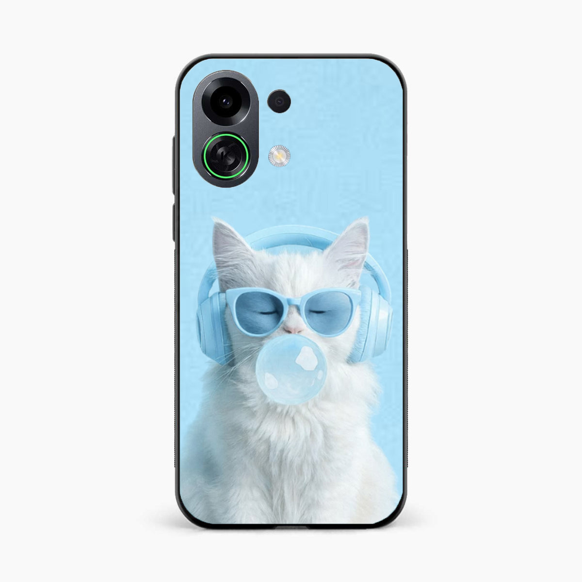 Cute Kitty Music Vibes Oppo K13 Turbo 5G Back Cover